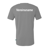 Kempa Shirt steingrau mit Aufdruck