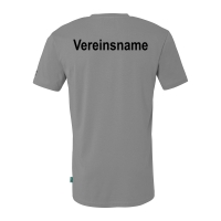 Kempa Shirt steingrau mit Aufdruck