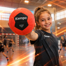 Kempa Spin Handball Größe 1 extrem griffig ohne Harz mit Aufdruck Name