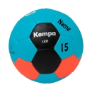 Kempa Handball ice grau Größe 1 mit Aufdruck Name schwarz