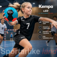 Kempa Handball ice grau Größe 2 mit Aufdruck Name