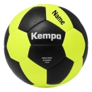 Kempa Handball Spectrum Synergy Plus gelb/schwarz 2 mit Aufdruck Name